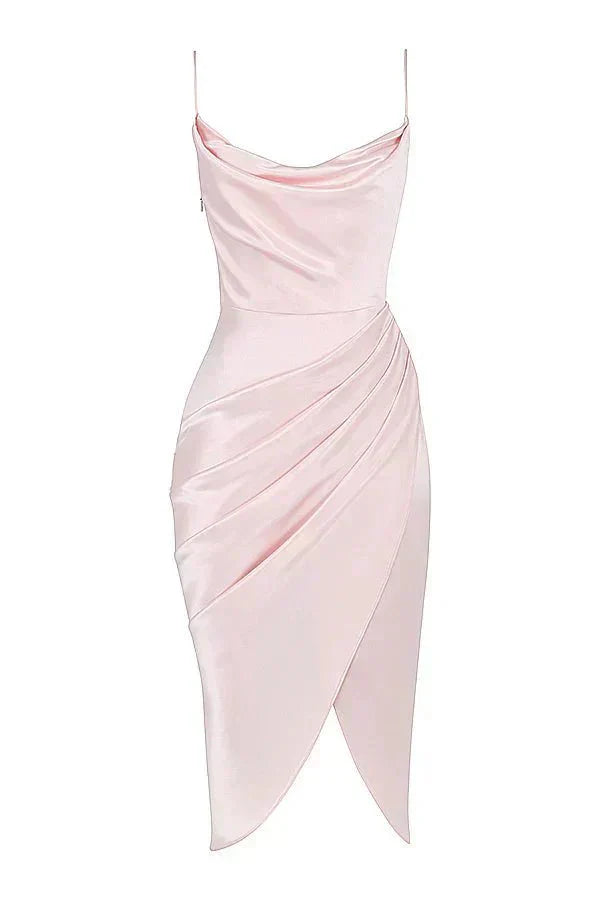Eliza | Silk Maxi Dress With Corset