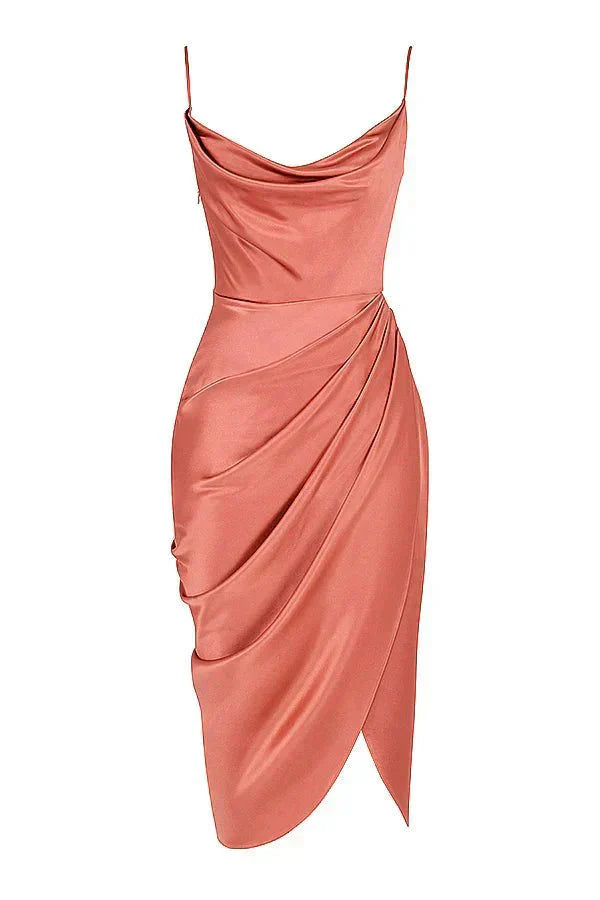 Eliza | Silk Maxi Dress With Corset