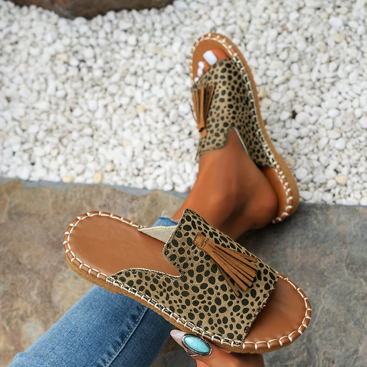 Eden – Tassel Slide Sandals