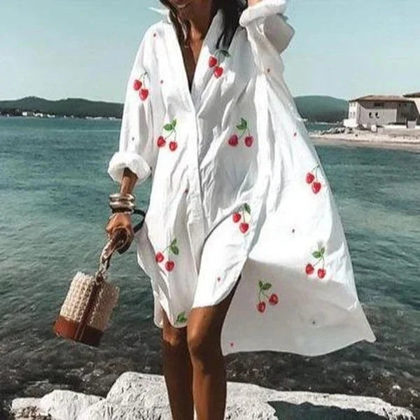Emma - Long Sleeved Shirt Dress