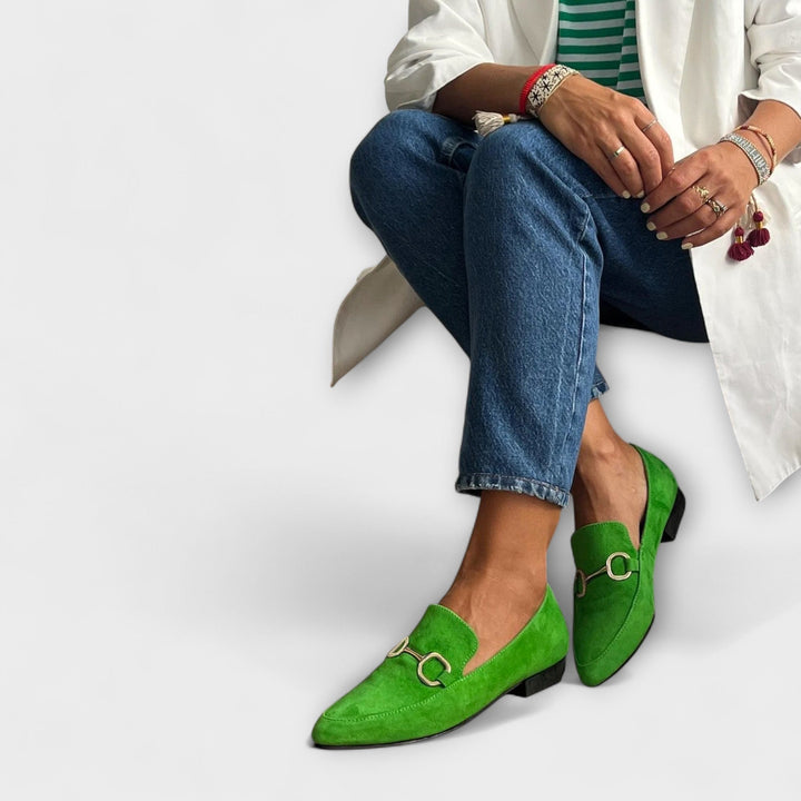 Isabella – Pointed Slip-On Ballet Flats
