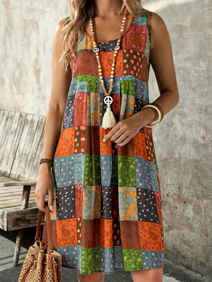 Jessamine – Boho Midi Dress