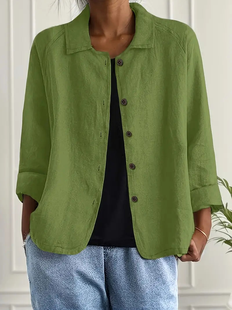 Sofia | Classic Button Jacket
