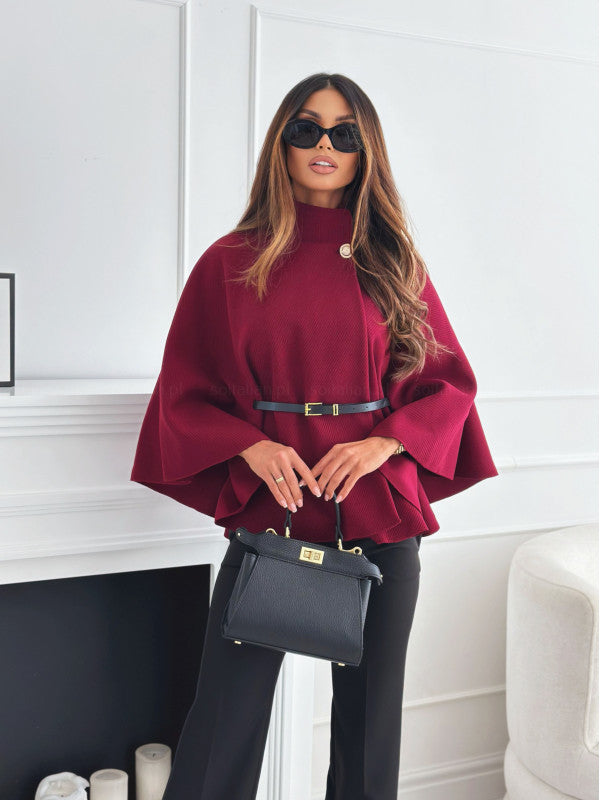 Celestine - Elegant Butterfly Jacket with Belt
