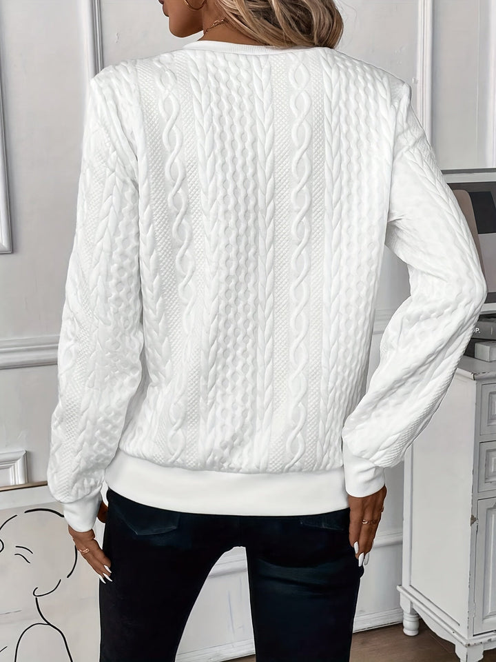 Margaret – Zippered Sweater