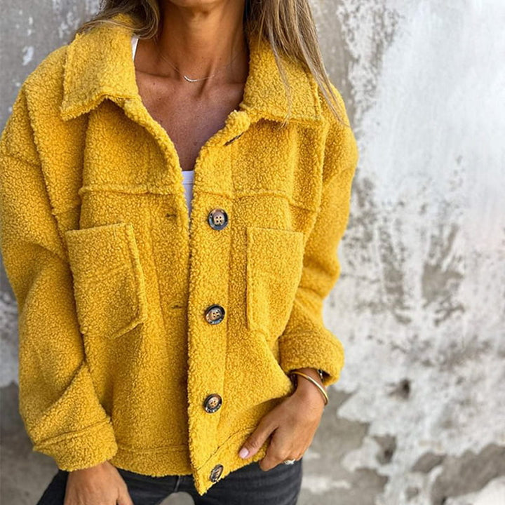 Dorothy - Sherpa Button Jacket
