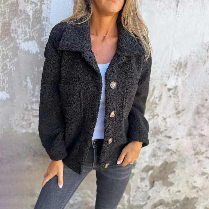 Dorothy - Sherpa Button Jacket