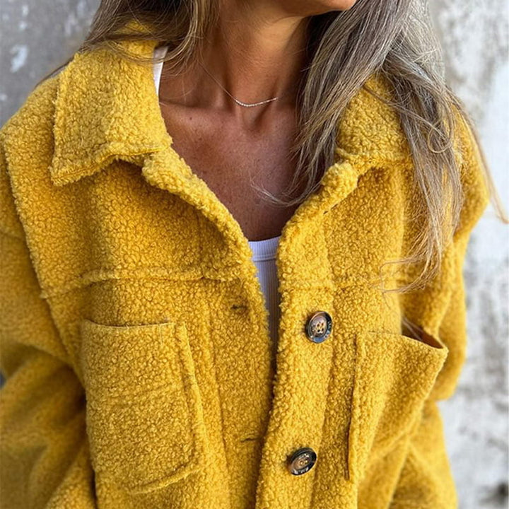 Dorothy - Sherpa Button Jacket