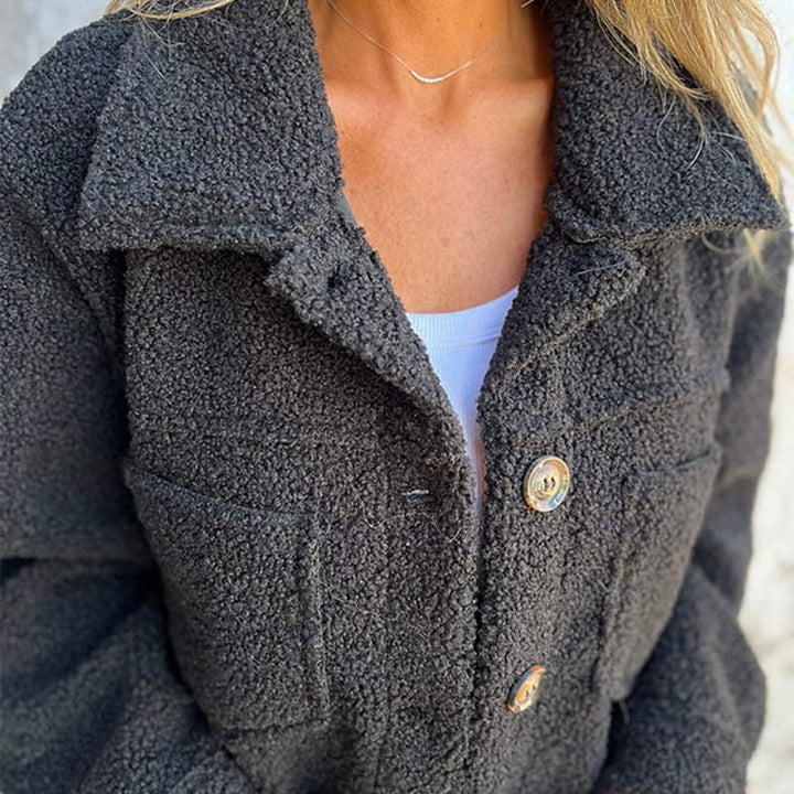 Dorothy - Sherpa Button Jacket