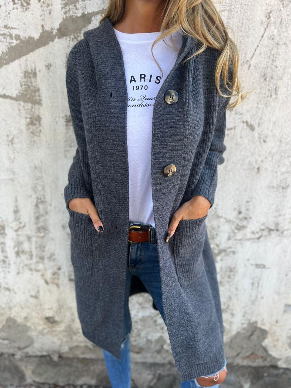 Carol | Cozy Long Knit Cardigan