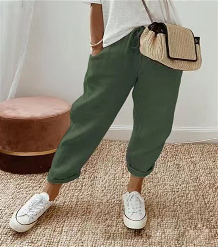 Mary - Relaxed Linen Trousers